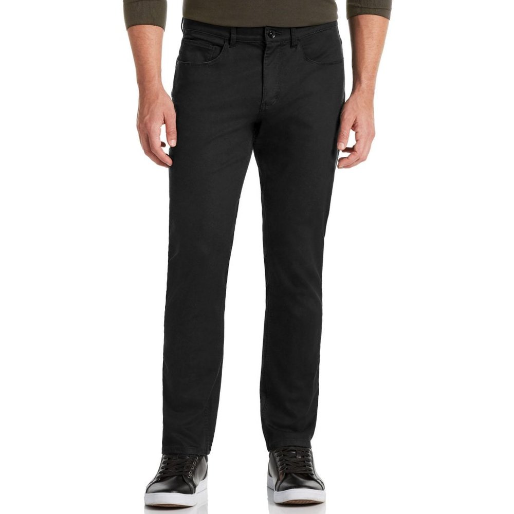 Perry Ellis Portfolio stretch premium flex twill navy blue stretch pants…40 New